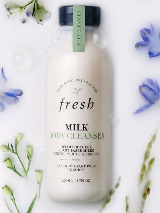 fresh Other - Fresh Milk Body Cleanser 8.7 oz Sealed Gentle‎ Hydrating Body Wash
